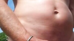 Beach Handjob