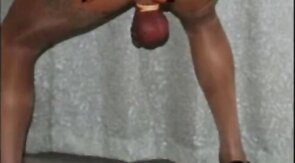 Mature CD Handjob Masturbation