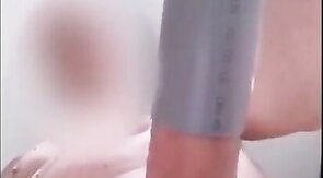 Handsfree Cumshot with Vacuum Sex Toy