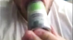 Skinny Amateur Hunk Sucks Cock