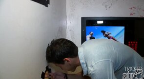 Gullible straight trying gay gloryhole