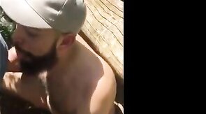 Fat Bear's Outdoor Blowjob Adventure