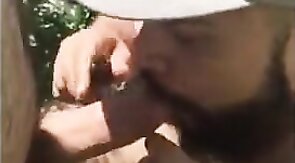 Fat Bear's Outdoor Blowjob Adventure