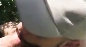 Fat Bear's Outdoor Blowjob Adventure