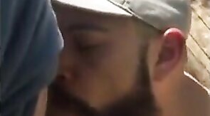 Fat Bear's Outdoor Blowjob Adventure