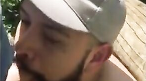 Fat Bear's Outdoor Blowjob Adventure