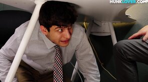 2 office hunks analpounding colleague