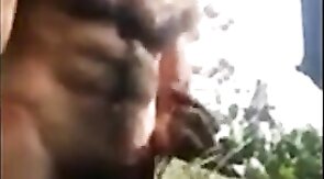 Big-Cock Latino Public Forest Masturbation Solo