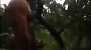 Big-Cock Latino Public Forest Masturbation Solo