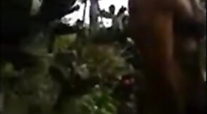 Big-Cock Latino Public Forest Masturbation Solo