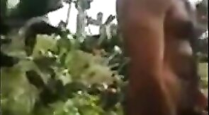 Big-Cock Latino Public Forest Masturbation Solo