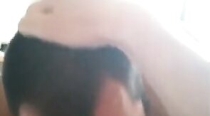 Amateur Bear Sucks Daddy's Huge Cock