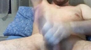 Big-Cocked Str8 Guy Cums Hard