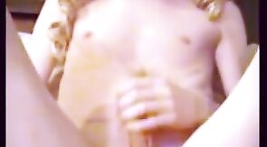 Sissy Twink Strokes on Webcam