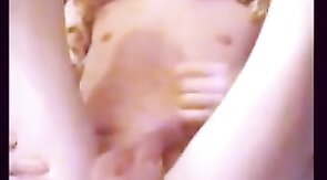 Sissy Twink Strokes on Webcam