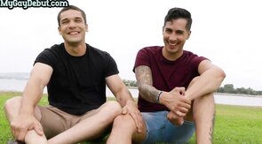Curious straight fucking inked bottom