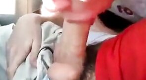 Young Blonde Gives Daddy Roadhead