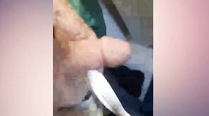 Italian Daddy Strokes His Big Cock
