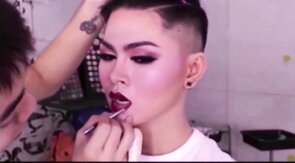 Asian Princess: Emo Crossdresser's Vintage Webcam Show