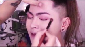 Asian Princess: Emo Crossdresser's Vintage Webcam Show