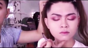 Asian Princess: Emo Crossdresser's Vintage Webcam Show