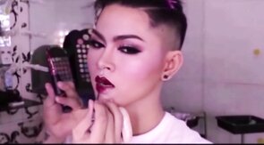 Asian Princess: Emo Crossdresser's Vintage Webcam Show