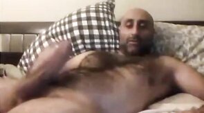 Big-Cock Daddy Loves to Stroke His Huge Meat