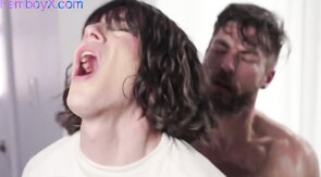 Fingered laced femboi upskirt pounded