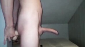 Big Cock Prostate Milked by Amateur