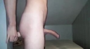 Big Cock Prostate Milked by Amateur