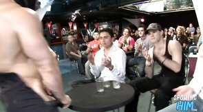 Amateur party guests public dicksucking