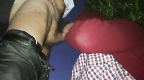 Bareback Latin Amateur Anal in the Woods