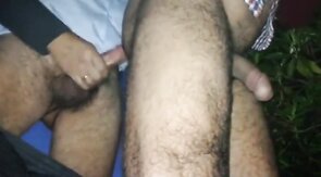 Bareback Latin Amateur Anal in the Woods