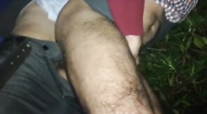 Bareback Latin Amateur Anal in the Woods
