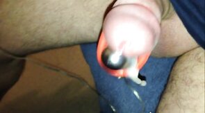 Hands-Free Vibrator Orgasm with Sex Toy