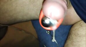 Hands-Free Vibrator Orgasm with Sex Toy