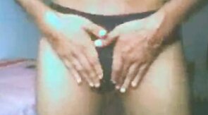 Skinny Asian Sri Lankan Guy Strips on Webcam