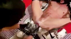 Muscle Men Fisting and Punching