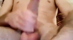 Big-Cock French Stud Strokes & Cums on Cam