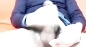 Big Cock Italian Guy Strokes on Webcam