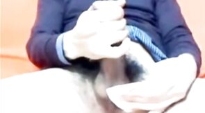 Big Cock Italian Guy Strokes on Webcam