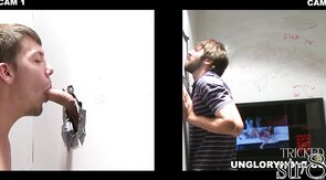 Tricked str8 stud cocksucked by gay