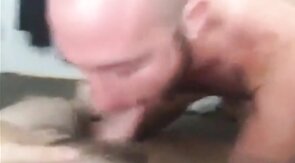Steamy Amateur Blowjob and Handjob