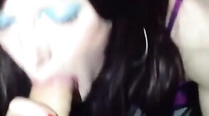 Crossdresser Sucks Me Off