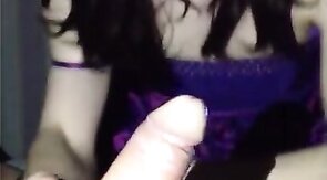 Crossdresser Sucks Me Off