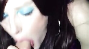 Crossdresser Sucks Me Off