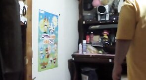 Asian Chub Jerks Off Solo