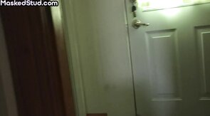 Handsome straight solo wanking with toy