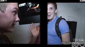 Amateur str8 fooled in gloryhole