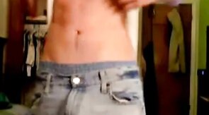 Big Cock Handjob by a Hot Amateur Man on Webcam